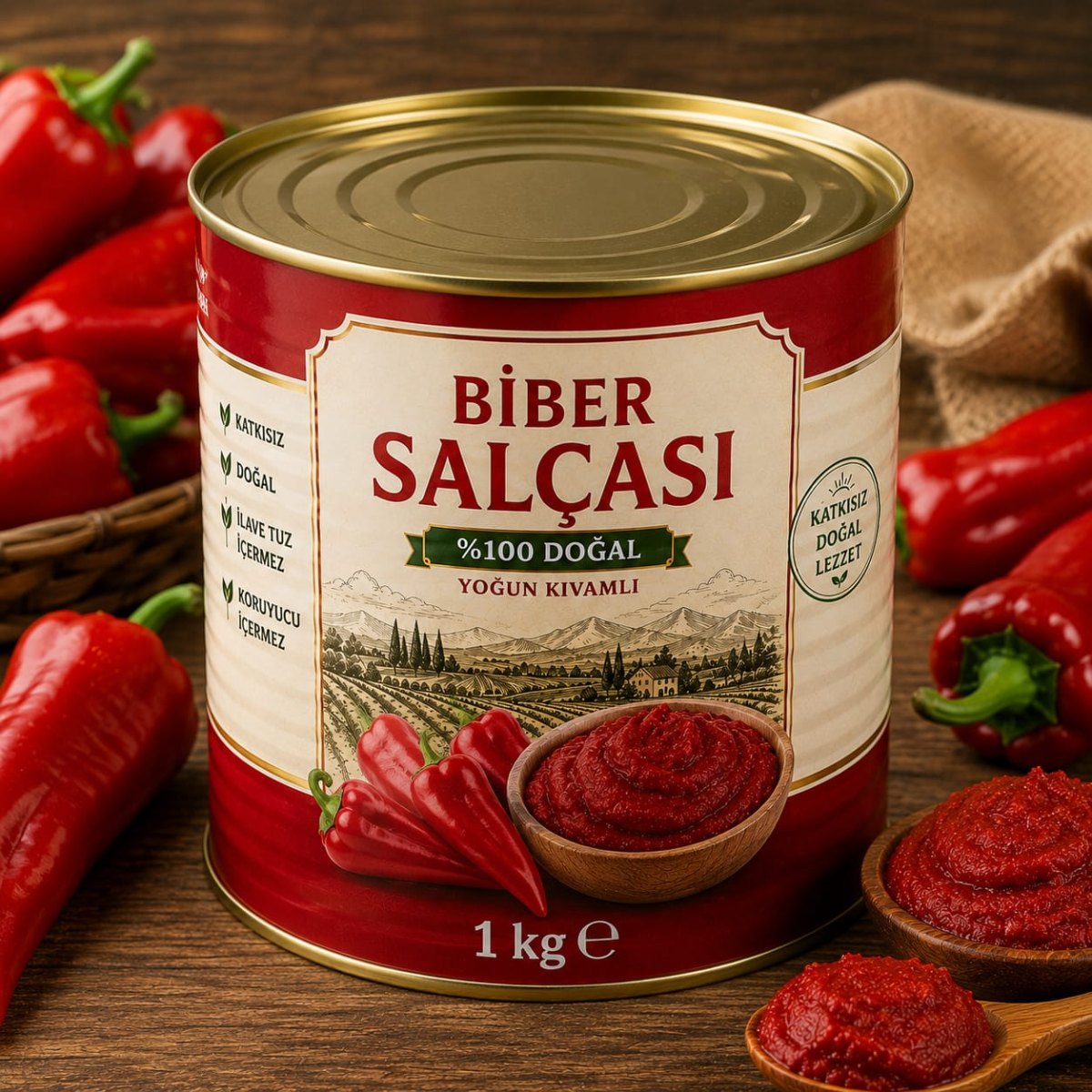 BİBER SALCASI 1 KG