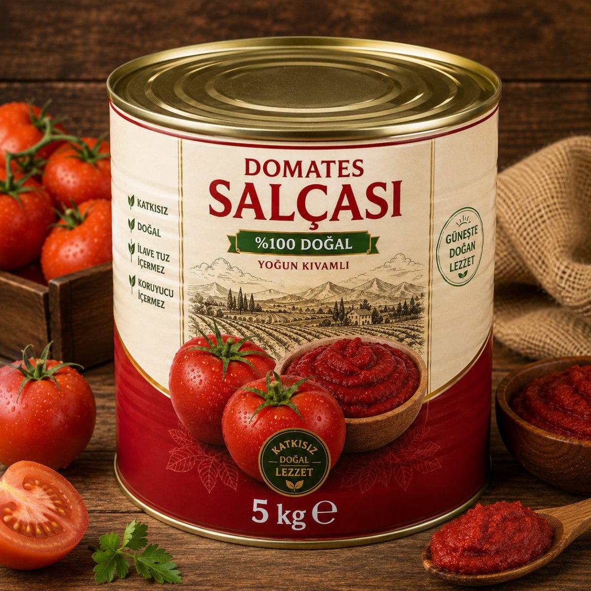 DOMATES SALCASI 5 KG