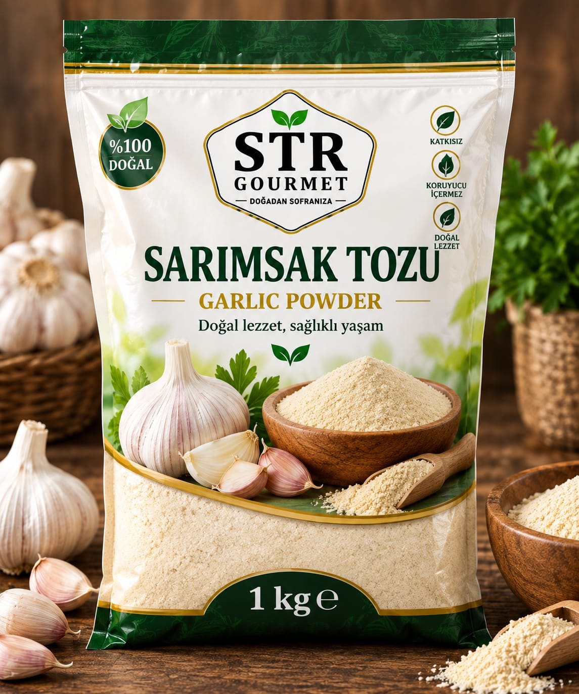 SARIMSAK TOZU 1 KG