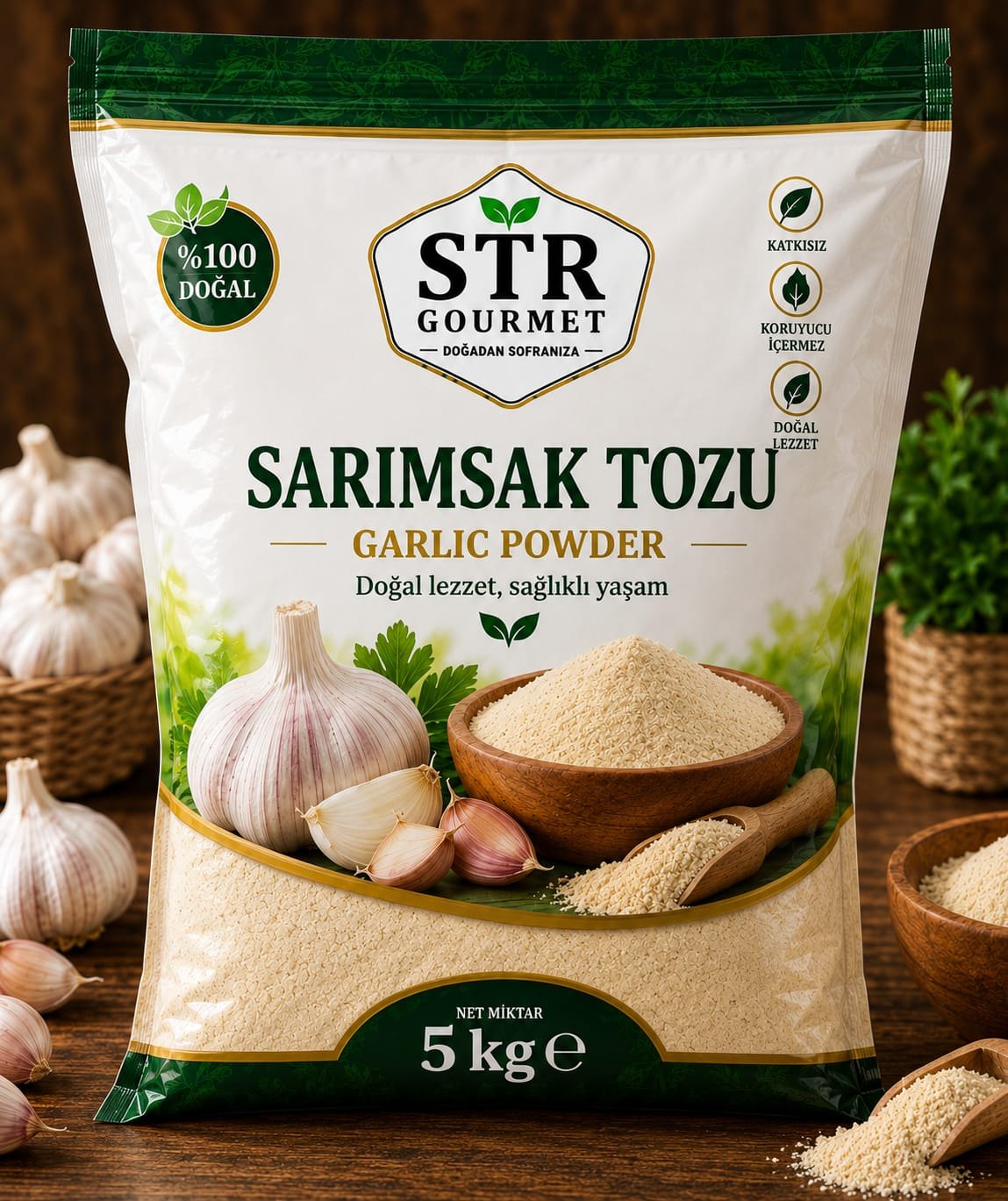 SARIMSAK TOZU 1 KG