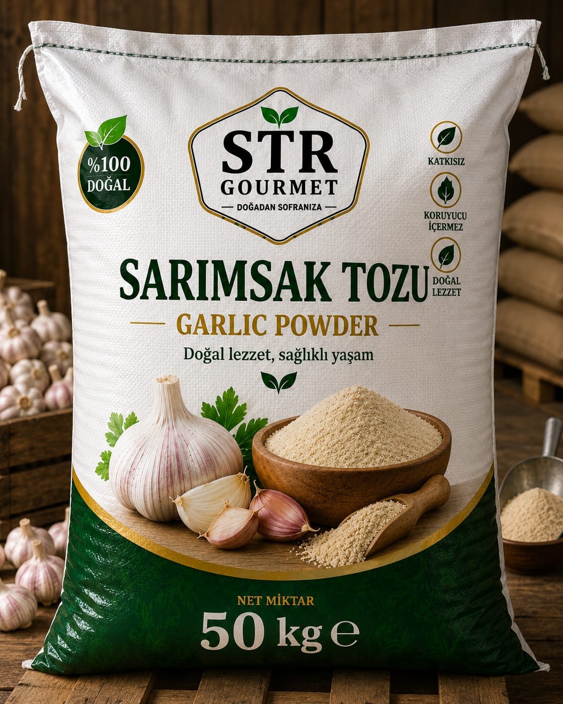 SARIMSAK TOZU 50 KG