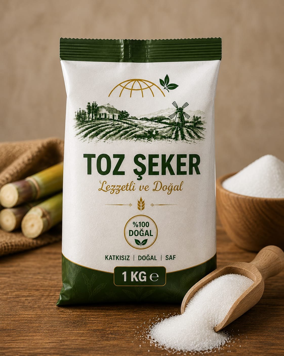 ŞEKER-TOZ ŞEKER 1 KG