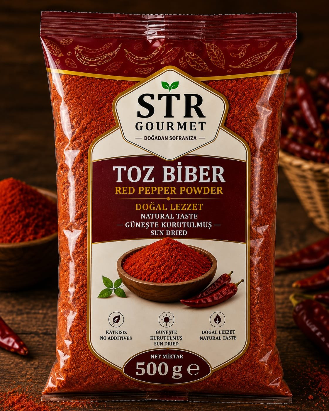 TOZ BİBER 500 GR